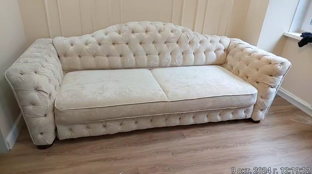 Замена обивки дивана на дому. Макарьев