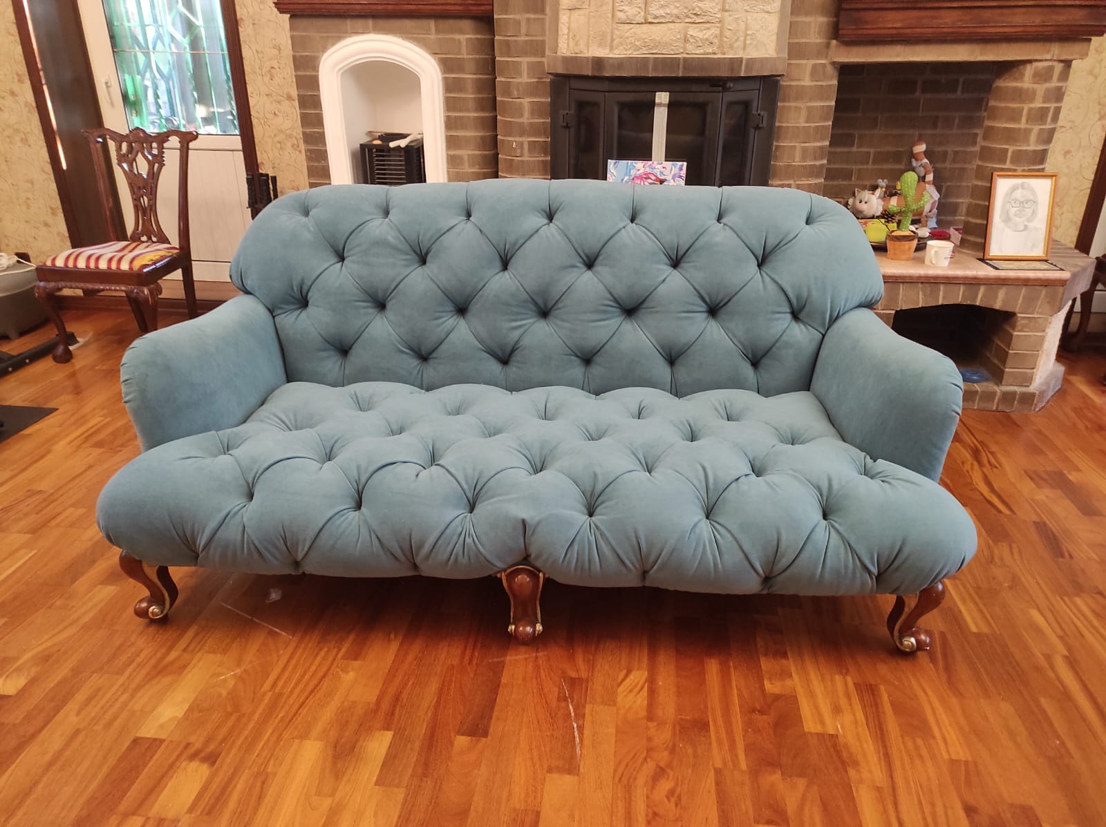 Обивка дивана. Макарьев