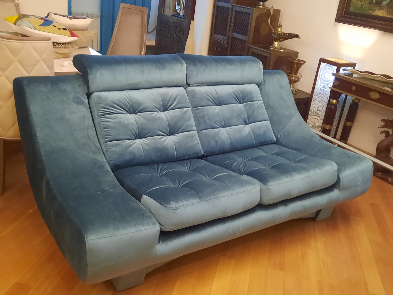 Обивка дивана на дому. Макарьев